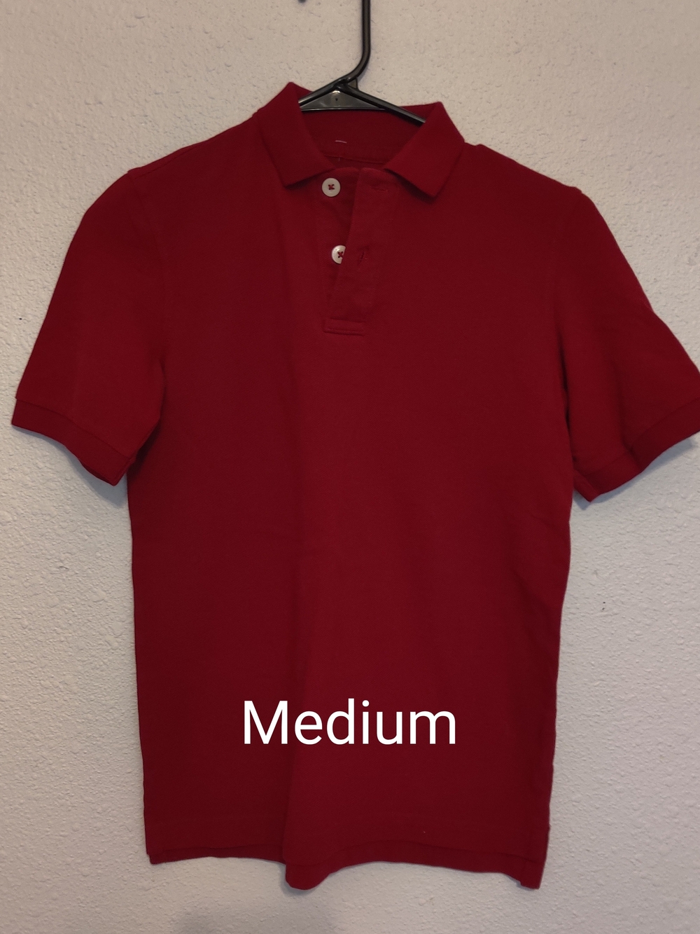 Aeropostale Men's Red Polo Shirt